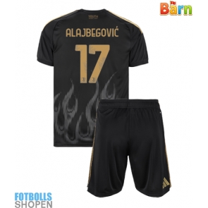 Billiga Juventus Kerim Alajbegovic #17 Tredjeställ Barn 2026-27 Kortärmad (+ Korta byxor)